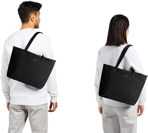 Vista 3 de Bolso Bellroy Tokyo Compact – (Bolso para laptop, Bolso de mano, 12L), Raven