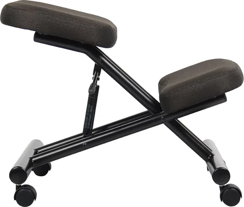 Vista 4 de Boss B248 taburete ergonómico para rodilla - Color negro, Metal Madera, Negro