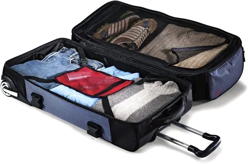 Vista 6 de Samsonite Bolsa de lona con ruedas Ripstop, Azul, Bolsa de lona con ruedas Ripstop