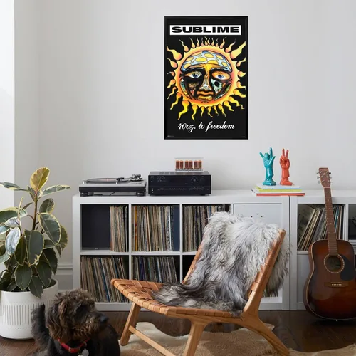 Vista 4 de AllPosters Póster de pared Sublime - 40 oz. A la libertad en marco negro, 24x36