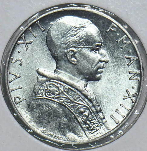 Vista 2 de Collectible Coin Vatican 1951 5 Lire 299024