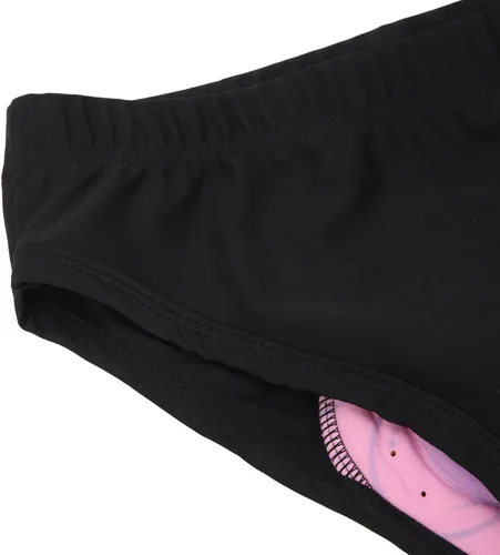 Vista 9 de HEEPDD Ropa interior acolchada en 3D para mujer, color negro, de secado rápido, para ciclismo de montaña (M)