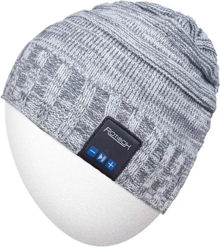 Vista 80 de Rotibox - Gorro inalámbrico con Bluetooth para deportes al aire libre, regalo de Navidad.