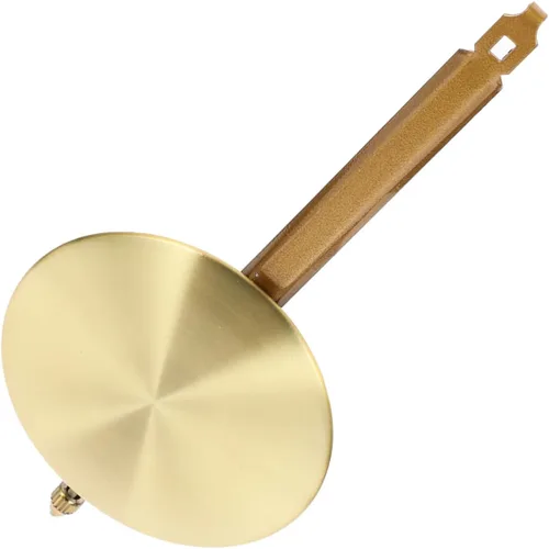 Vista 9 de Piezas de reloj de péndulo de repuesto de metal para relojes de pared y regulador 20.50X7.50X0.31.5 in largo reloj péndulo accesorio para reparación