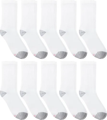 Vista 4 de Hanes Women's Cushioned Athletic Ankle Socks (10-Pack)