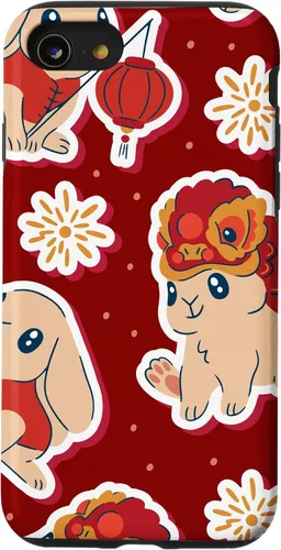 Vista 13 de iPhone 15 Año del Conejo - Zodiaco Chino Funda AÑO NUEVO 2023