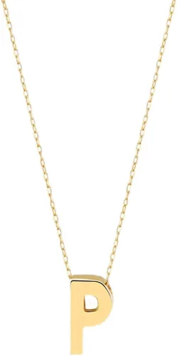 Vista 19 de Gelin 10K Solid Gold Initial Necklace for Women (A to Z All Letters)