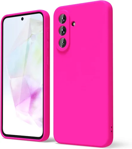 Vista 218 de oakxco Funda para teléfono Samsung Galaxy A12 con agarre de silicona líquida, linda delgada fina suave cubierta de gel de goma TPU lisa para mujeres