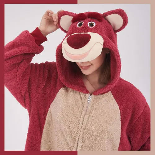 Vista 2 de GONAAP Unisex Adult Onesie Pajamas Animal One Piece Costume Cosplay Sleepwear
