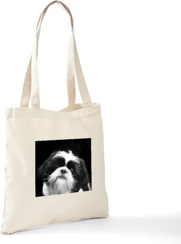 Vista 6 de CafePress Shih Tzu Fine Art Sandy Tote Bag Canvas Tote