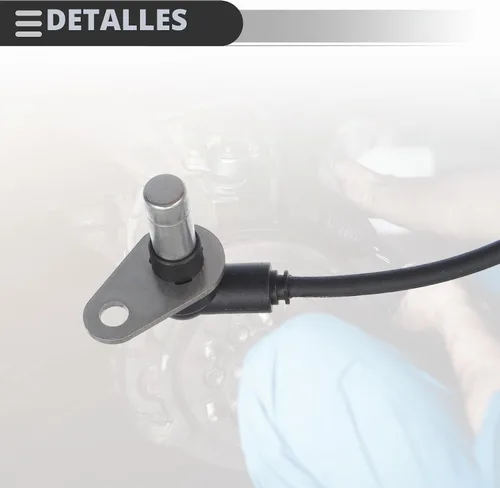 Vista 7 de Motoforti Sensor de velocidad de rueda ABS delantero izquierdo derecho para Mazda CX-7 2007-2012, sensor ABS, NO.57455S84A52/57450S84A52, negro, 1