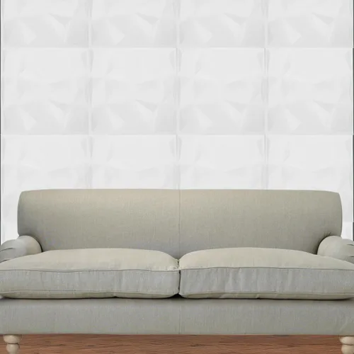 Vista 3 de Uonlytech Papel pintado 3 unids Panel de pared tridimensional Oficina Decore La Oficina Decoración de la Pared para Lobby 3D Pared