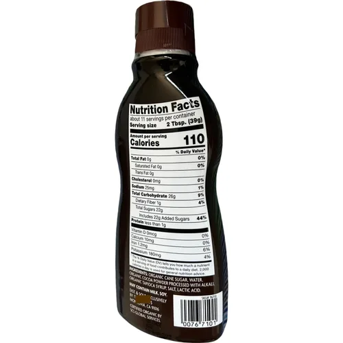 Vista 3 de Jarabe de chocolate orgánico Midnight Moo (15.8 oz)
