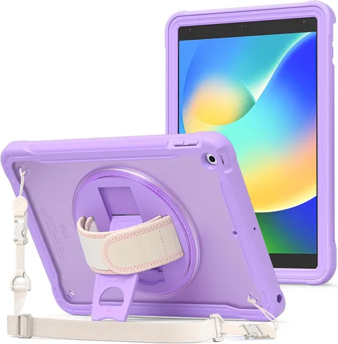 Vista 10 de ProCase Funda Resistente para iPad de 9ª/8ª/7ª Generación de 10.2 Pulgadas 2021/2020/2019 Funda, Cubierta Resistente de Servicio Pesado a Prueba