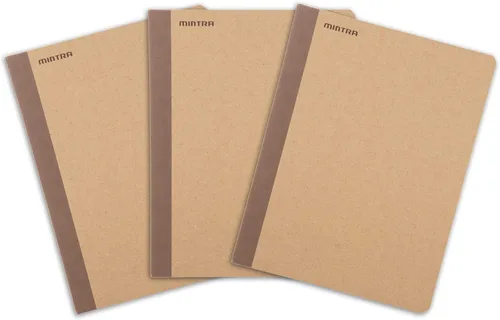 Vista 12 de Mintra Office - Cuadernos 100% reciclados, caña de azúcar, Design Cover 3pk