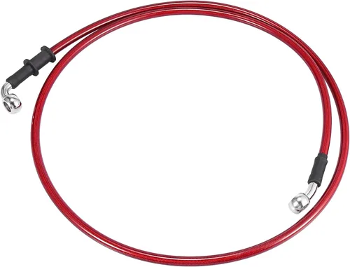 Vista 10 de Motoforti Universal 40 cm 15.75" Manguera de Aceite para Freno y Embrague de Motocicleta, Tubo de Línea Hidráulica Reforzada, Acero Inoxidable Negro