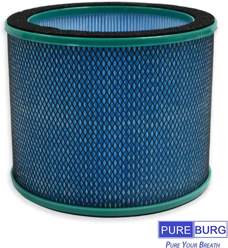 Vista 2 de PUREBURG Filtro de repuesto compatible con ventilador de torre sin aspas ULTTY R021 R21 R020 R20 + purificador de aire 2 en 1 y purificador de aire