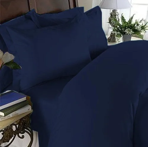 Vista 11 de Juego de ropa de cama de 4 piezas Elegant Comfort ®, suave como la seda, de lujo, de 1,500 hilos, no se arruga, con bolsillo profundo de hasta 16