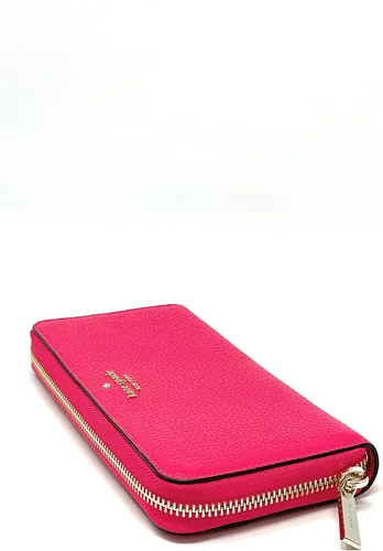Vista 4 de Kate Spade New York Leila - Cartera continental de cuero grande doradobikini rosa Dorado Rosa Continental