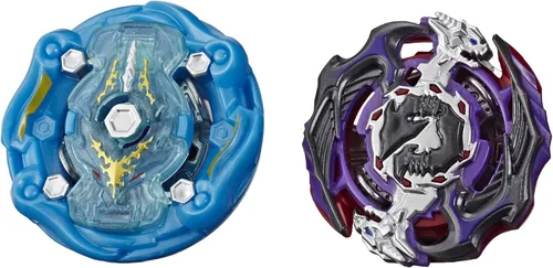 Vista 4 de Beyblade Burst Rise Hypersphere Battle Guardians Paquete de 3 - Solar Sphinx S5, Gargoyle G5, Sword Valtryek V5 Juguetes Trompos de Batalla