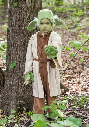 Vista 2 de Princess Paradise Disfraz infantil de Star Wars Yoda Jedi Master
