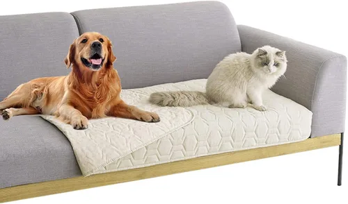 Vista 35 de Tcksstex - Funda impermeable y antideslizante para cama de perro, manta para mascotas, sofá, colchón protector para incontinencia de coche, funda