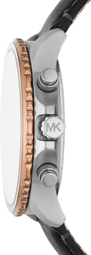 Vista 2 de Michael Kors Theroux - Reloj cronógrafo de acero inoxidable