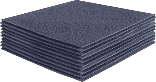 Vista 172 de FabricLA Hojas de fieltro acrílico para manualidades, cuadrados de fieltro precortados suaves de 4 x 4 pulgadas (3.9 in x 3.9 in), utiliza hojas
