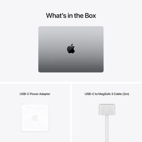 Vista 6 de Apple MacBook Pro 2021 (14 pulgadas, chip M1 Pro con CPU de 10 núcleos y GPU de 16 núcleos, 16 GB de RAM, 1 TB SSD), gris espacial