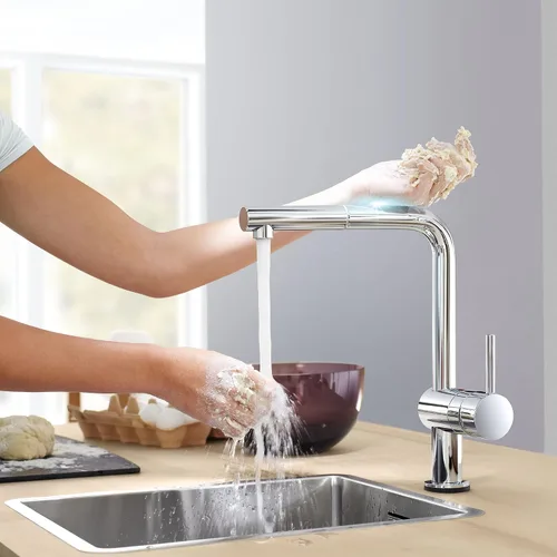 Vista 4 de GROHE 30300000 Minta Grifo de cocina extraíble cromado