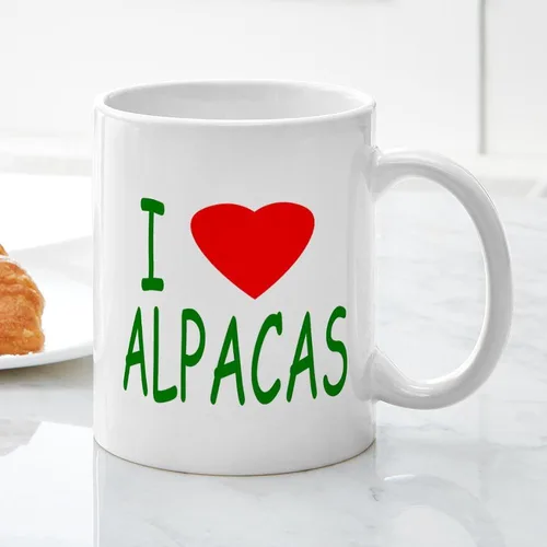 Vista 6 de CafePress A Special Alpaca Moment - Taza de café de cerámica (11.0 fl oz)