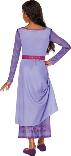 Vista 2 de Spirit Halloween Disney Wish - Disfraz de Asha para niños, con licencia oficial, trajes de princesa Disney para niños y preadolescentes