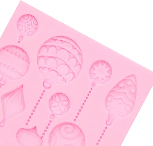 Vista 8 de Molde de silicona para soldado cascanueces, adornos de bolas de Navidad, molde de chocolate, decoración de pastel de Navidad, moldes para hornear