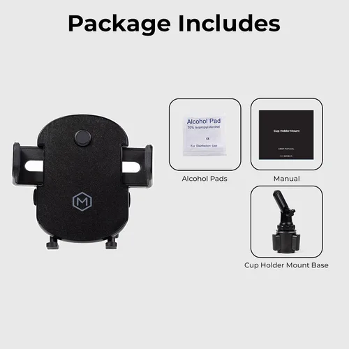Vista 6 de Soporte universal para teléfono - Soporte de agarre para iPhone y Android
