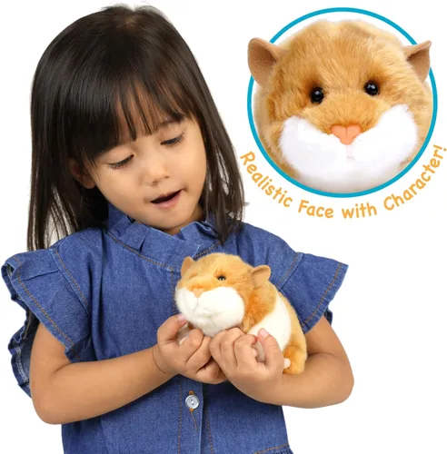 Vista 4 de TigerHart Chippy The Hamster - Peluche de 6.5 pulgadas
