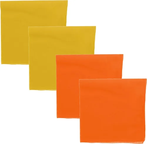 Vista 18 de Bandana de color sólido, juego de 4