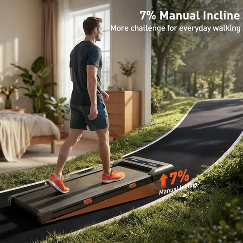 Vista 3 de Cybergoing T10 Walking Pad Treadmill Powered By Bosch®, Under Desk