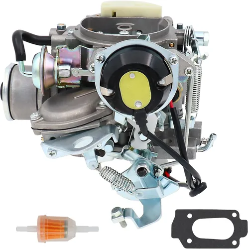 Vista 7 de Carburador de 2 cilindros para motores Nissan Pickup 720 2.4L Z24 1983-1986 para Nissan Bluebird Caravan Pathfinder Atras Truck Vanette Panel Van