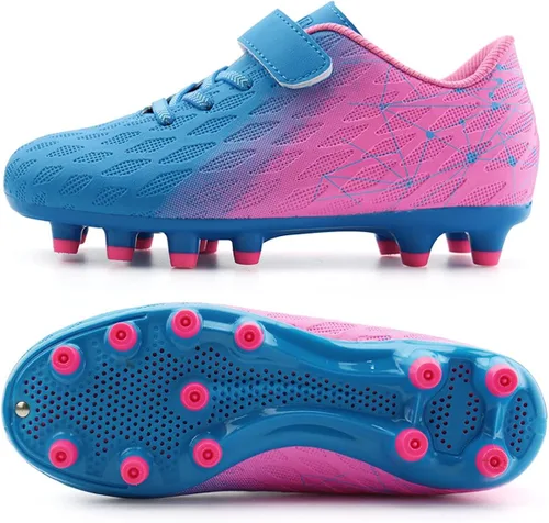 Vista 7 de brooman Zapatos deportivos de fútbol para niños y niñas, para exteriores