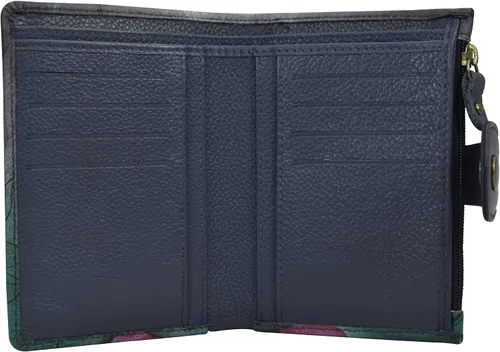 Vista 90 de Anna by Anuschka Cartera de mujer pintada a mano de cuero genuino para mujer