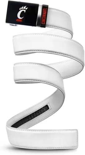 Vista 41 de Mission Belt Con licencia oficial de la NC Alabama Crimson Tide Crimson Tide (Cuero Negro)