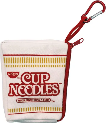 Vista 2 de Nissin Cup Noodles Monedero, blanco, pequeño, Blanco, Monedero