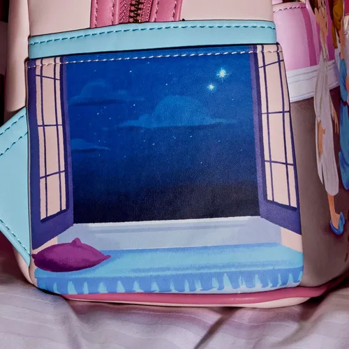 Vista 7 de Loungefly Disney Mini mochila Peter Pan Shadow, exclusiva de Tienda