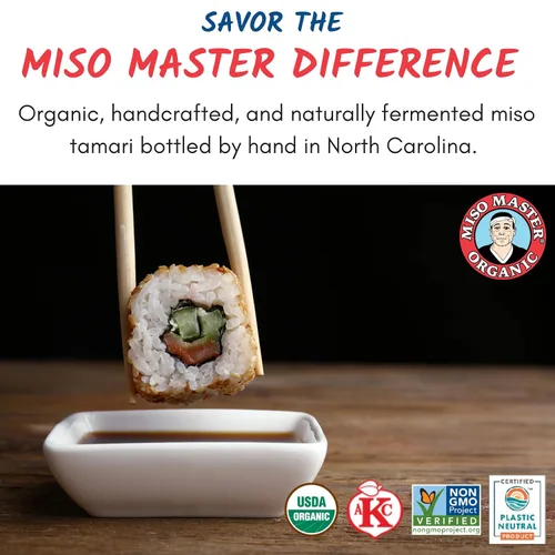 Vista 6 de Miso Master Organic Miso Tamari, 10 onzas