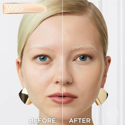 Vista 194 de L'Oreal Paris True Match - Base líquida supermezclable, maquillaje de base líquida de cobertura media, C0.5, ligero, 1 onza líquida