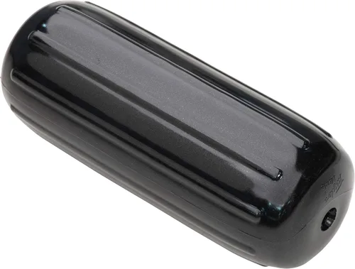 Vista 3 de Defensa para barco con diseño de vinilo inflable Taylor Made Products Big B con tubo para soga central Negro