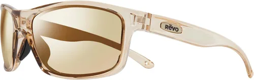 Vista 12 de Revo Gafas de sol tipo arnés para hombre, montura deportiva rectangular Marco transparente con lente de nailon Spectra