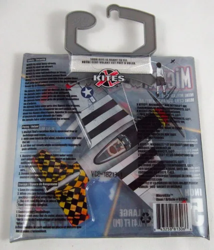 Vista 2 de X Kites MicroKite P-51 Mustang 5.0 Cometa