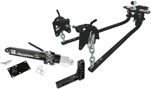 Vista 2 de Kit de enganche Camco RV Elite de distribución de peso, Negro