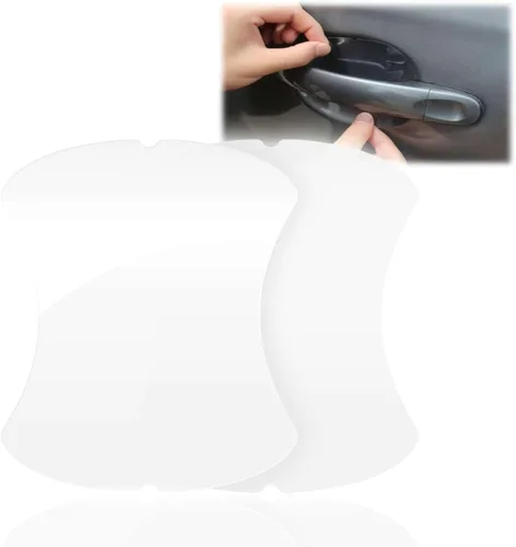 Vista 8 de EZAUTOWRAP - Película protectora 3M Scotchguard transparente para la manija de la puerta, protección contra rayones